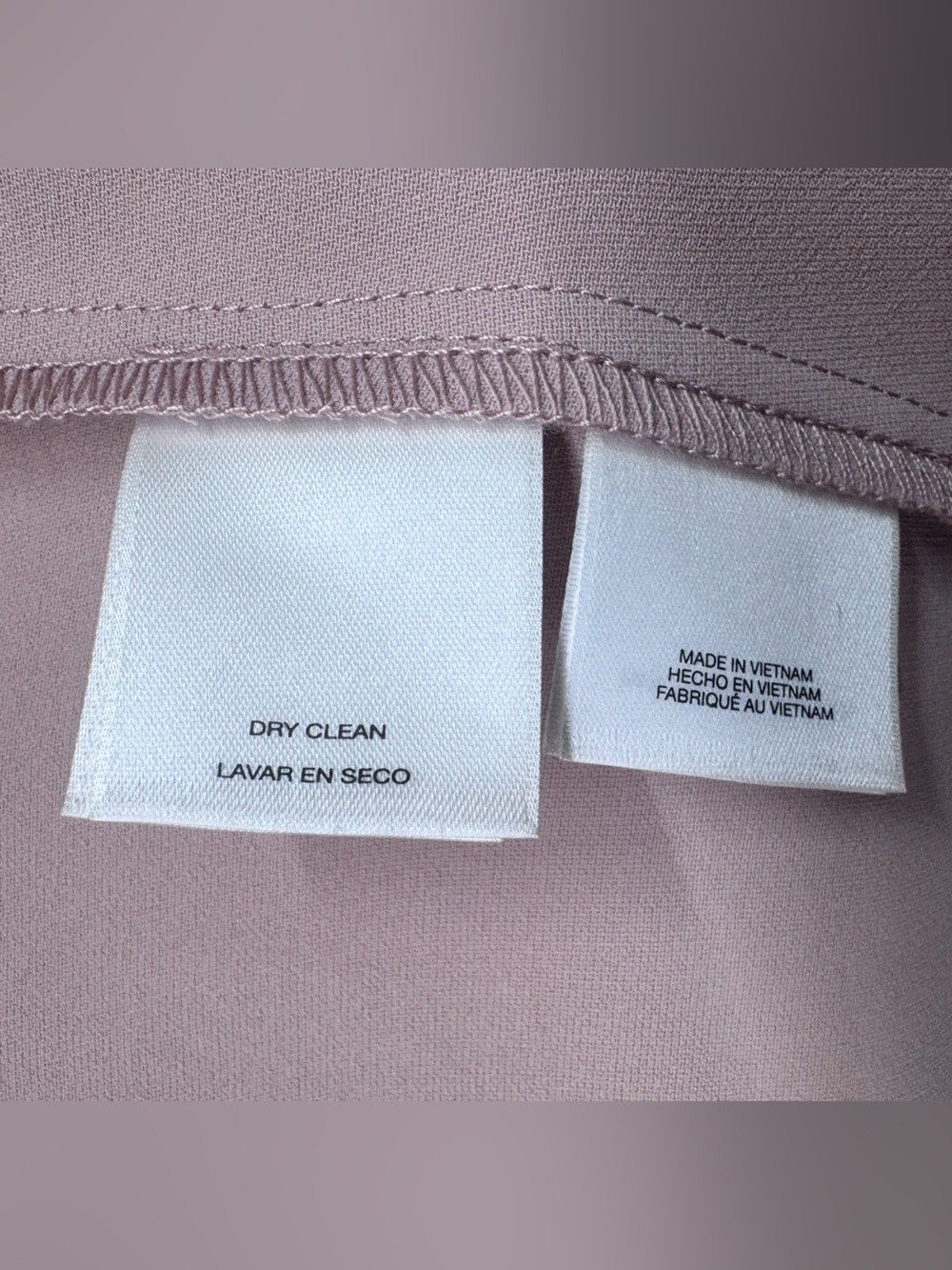 Nine West Soft Crepe Duster Jacket Blush Pink Open Front Drape Trench Size XL - Picture 8 of 12
